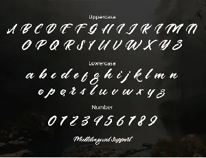 Andalas Script Font