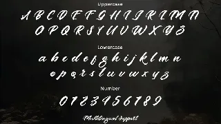 Andalas Script Font