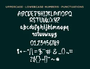 CristiaBrush font