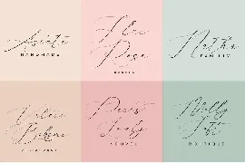 Flavinda Wedding Calligraphy Font