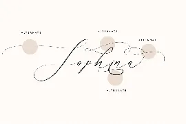 Flavinda Wedding Calligraphy Font