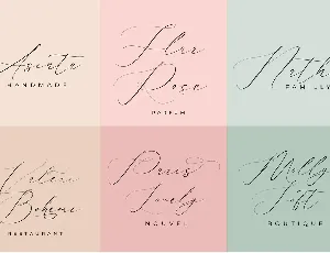 Flavinda Wedding Calligraphy Font