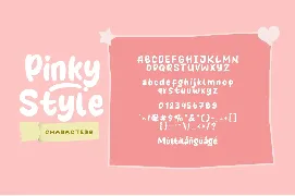 Pinky Smile font