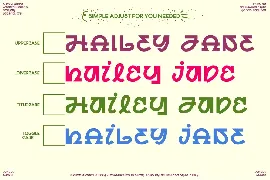 Sweet Curly font