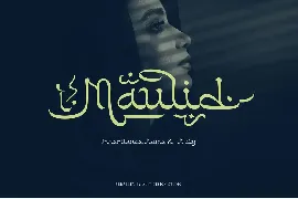 Buballen Arabic Typeface font