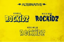 Rockidz font