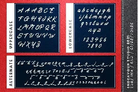 Rengganis Argopuro Script Font