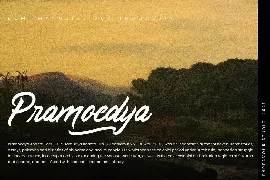 Rengganis Argopuro Script Font