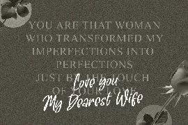 With You - Modern Calligraphy font