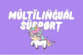 Unicorn Pop font