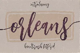 Orleans Script Font Duo