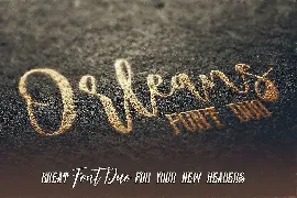 Orleans Script Font Duo