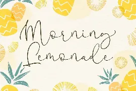 Pretty Yellow Beauty Calligraphy Font