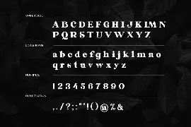 Galorine Serif Font