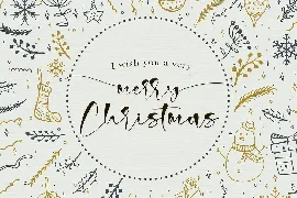 Christmas Signature font