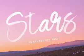 Stars Brush & SVG Font