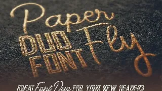 Paperfly Font Duo