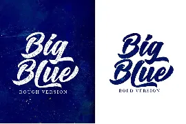 Big Blue font