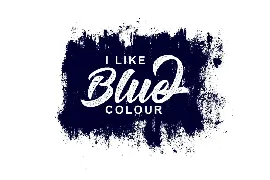 Big Blue font