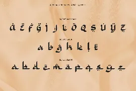 Kahfee font