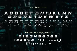 QUICKSTARTER - racing gaming font