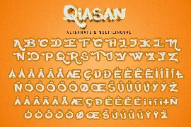 Qiasan - Sans Serif Font