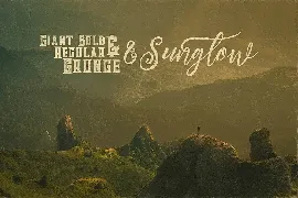 Sunglow Font Duo