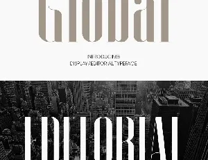 Global font