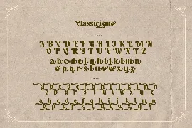 Classicismo - Gentleman Type font