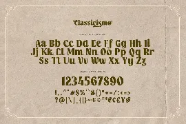 Classicismo - Gentleman Type font