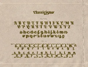 Classicismo - Gentleman Type font