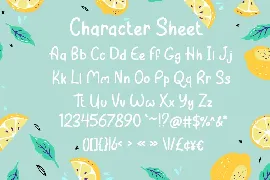 Lemon Press font