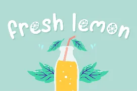 Lemon Press font