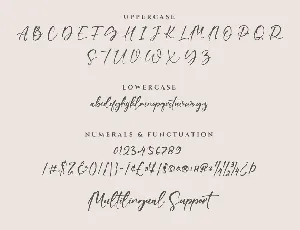 Quella Amber - Elegant Signature Handwriting Font