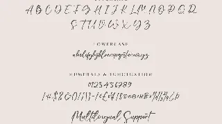 Quella Amber - Elegant Signature Handwriting Font