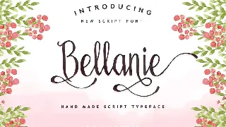 Bellanie Script font