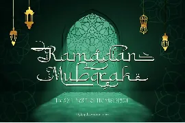 Kabyah Ramadhan Typeface font