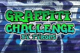 Hood Rulez - Graffiti font