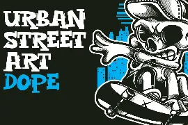 Hood Rulez - Graffiti font