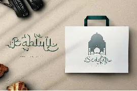 Bahlull Arabic Typeface font