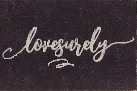 Lovesurely Font Duo