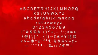 Red Hawks - Handwritten Comic Font