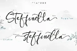 Steffinella font