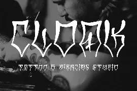 TF Teenage Riot - Display Font