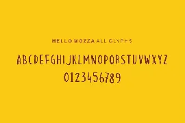 Hello Thankies font