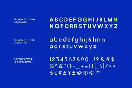 Gucina Geometric Font Family