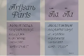 Artisan Paris | Display Font