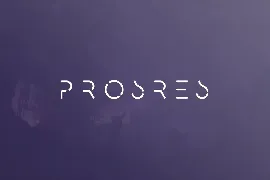 Prospo - Futuristic Font