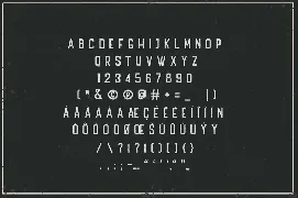 Handler Stamp Font