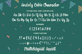 Andoly Cokie - Bouncy Script Font